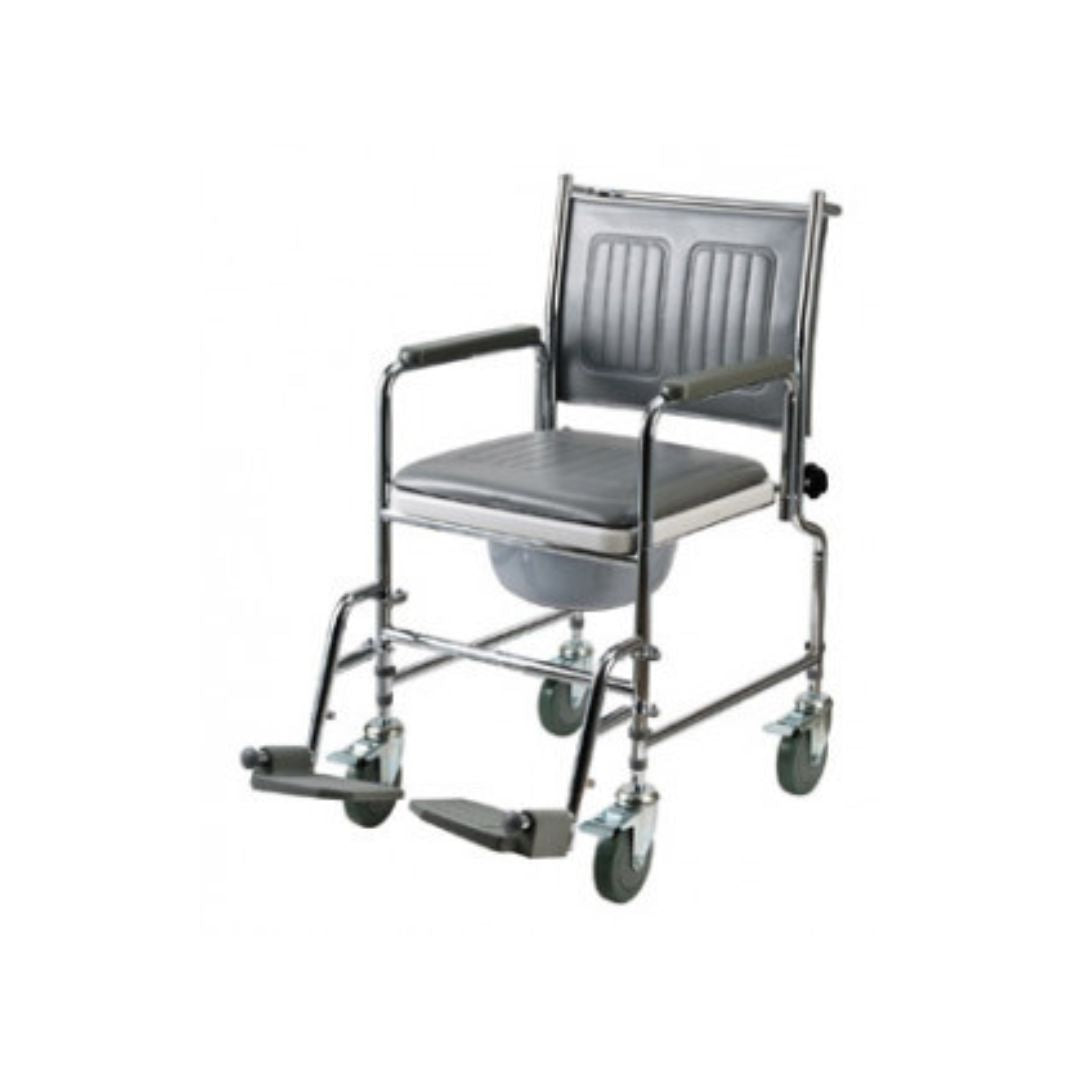 Lenham Height Adjustable Mobile Commode (MSVR0231)-15300185