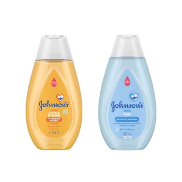 強生輕便孖寶沐浴露100ml加洗頭水100ml -41500001